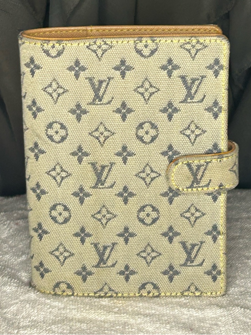 Authentic LouisVuitton PM Monogram Agenda fits passport w xtra inserts